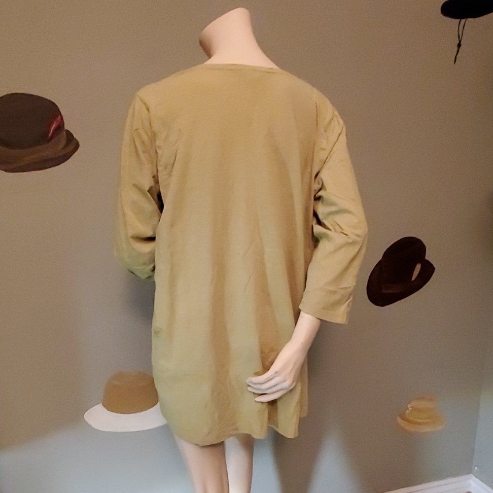 J Jill v-neck tunic 1X - Picture 3 of 6